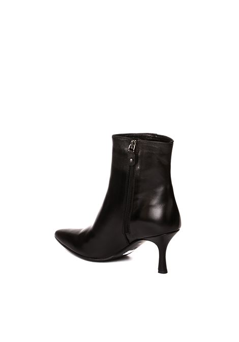Black 3530 ankle boot FRANCO RUSSO | 3530/SNAPPA-NERO